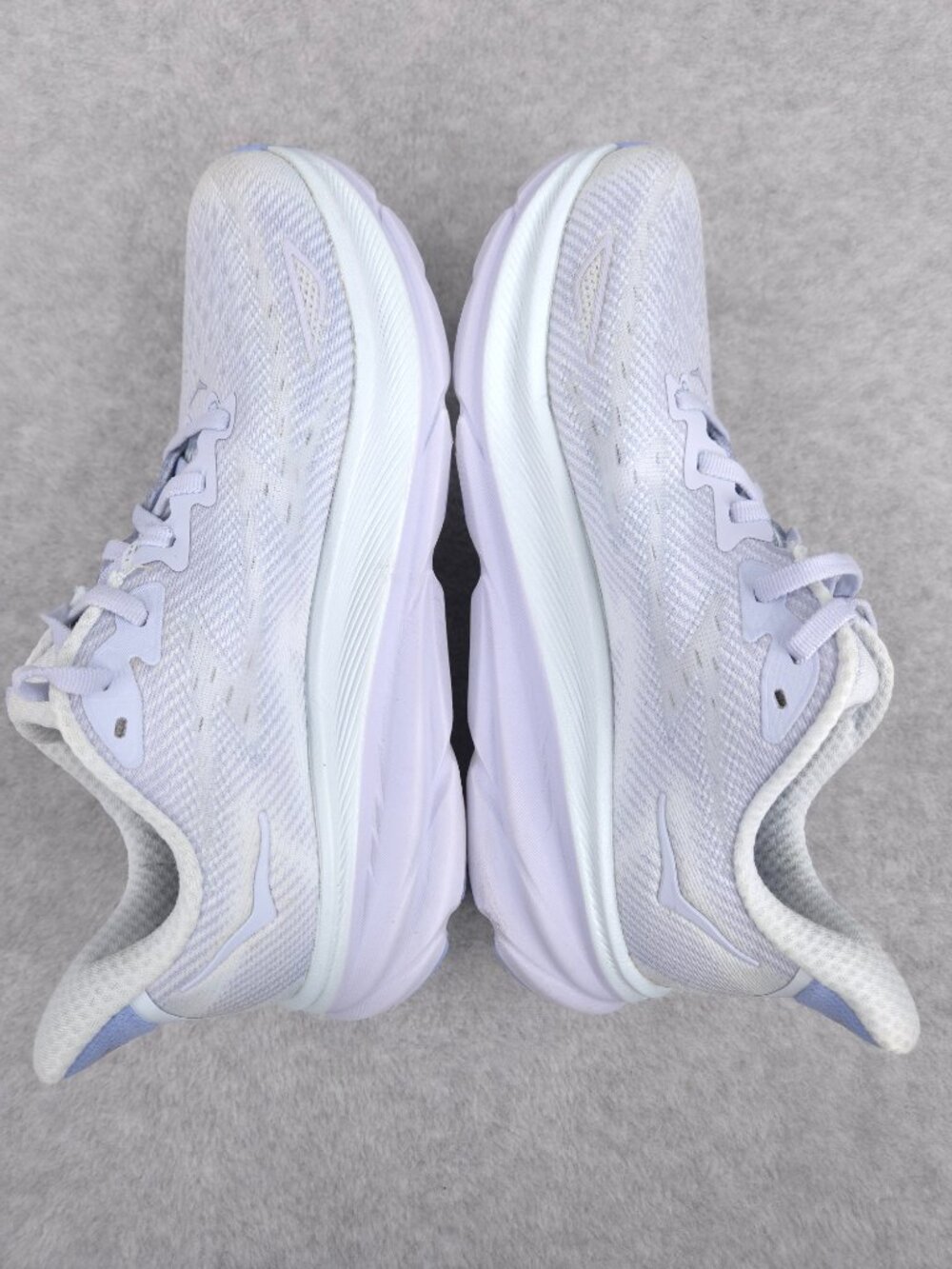 Hoka One One Clifton 9 Womens 8.5 B Ether Illusion Athletic Running Sneakers - Picture 8 of 12